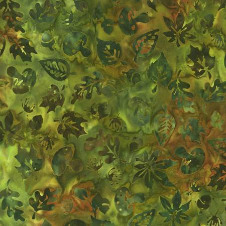 Mushrooms Olive Batik
