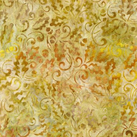 Swirls Acorn Batik
