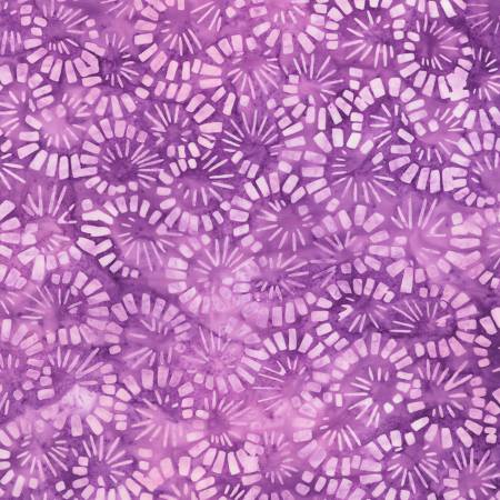 Swirls Violet Batik