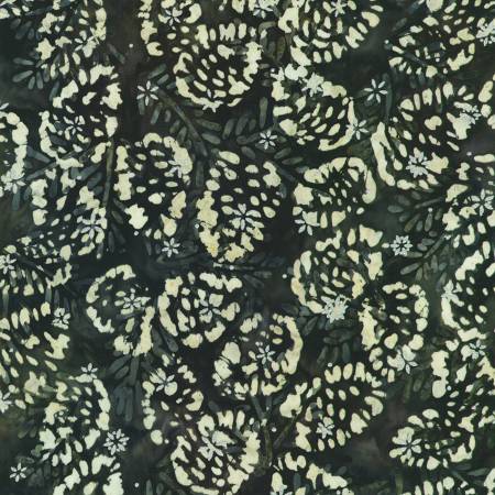 Winter Pines Pinecones Shadow Batik
