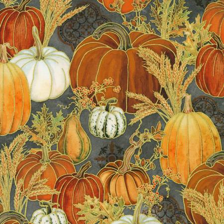Warm Welcome Pumpkins Graphite