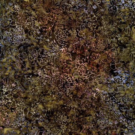 Earth Garden Floral Batik