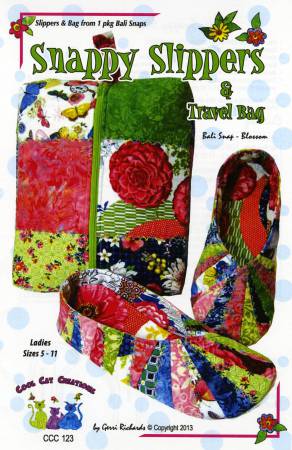 Snappy Slippers & Travel Bag Pattern