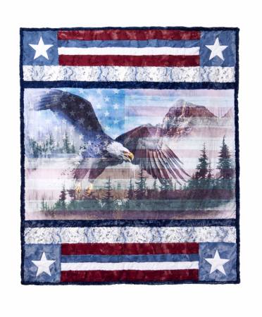 Home of the Brave Borderline Cuddle Kit 54Inx 63In