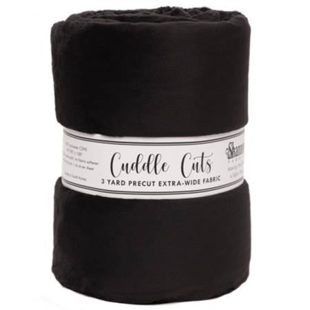 Black 3 Yard 110in Cuddle Cut