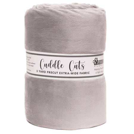 Silver 3 Yard 110in Cuddle Cut