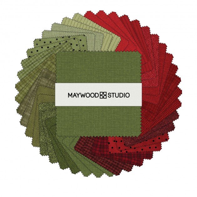 Woolies Flannel Holiday Warmth 5" charm pack