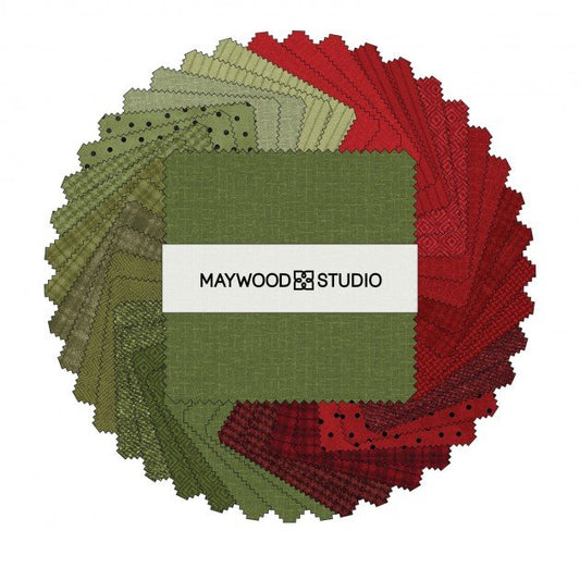 Woolies Flannel Holiday Warmth 5" charm pack