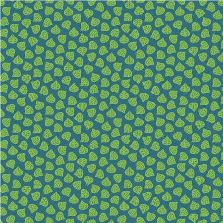 Teal Leaf Foliage
