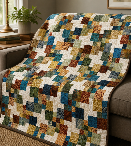 Peanut Butter Pinwheels Kit 56.5" x 64.5"