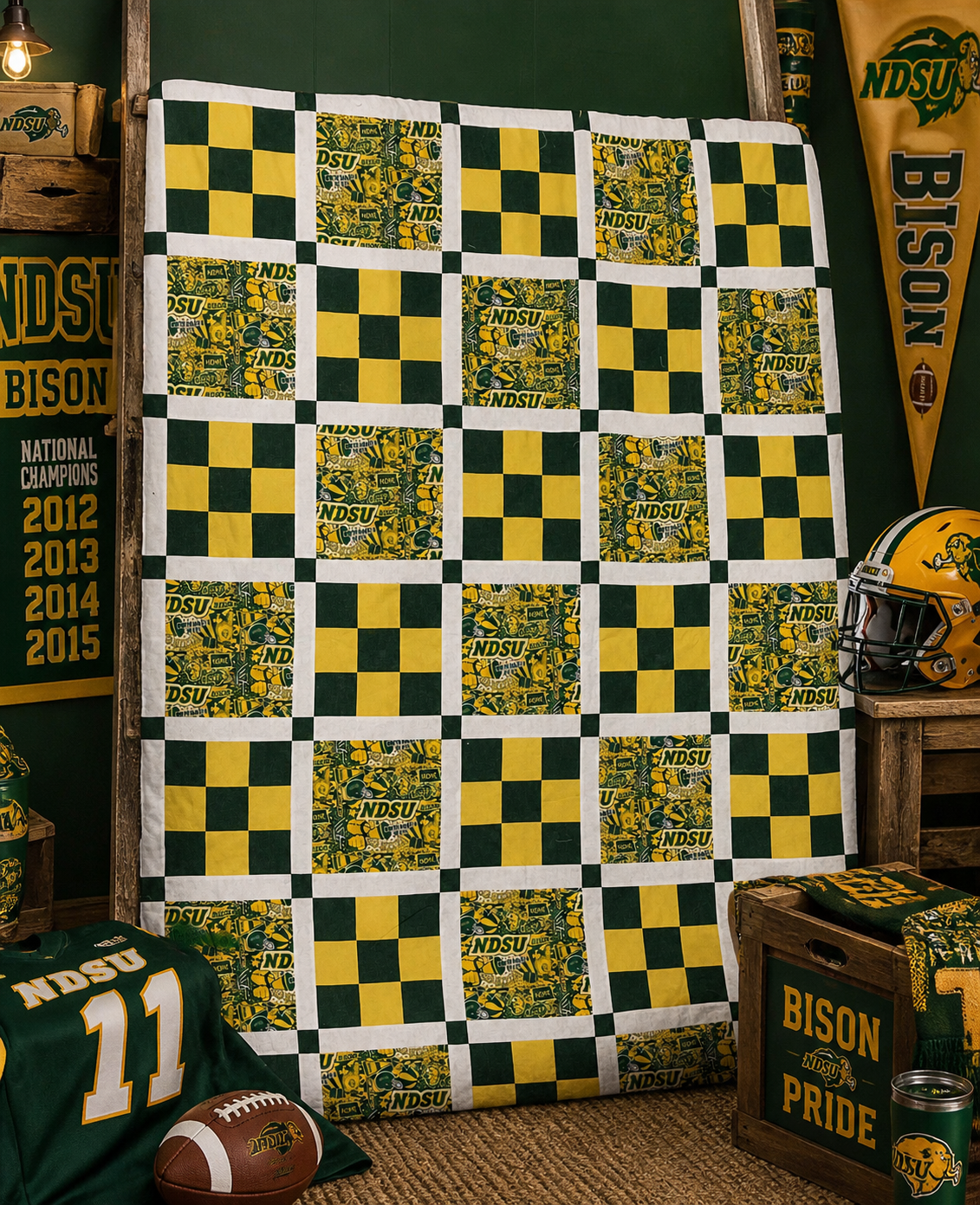 Mitch's Alma Mater Kit 54" x 75" NDSU