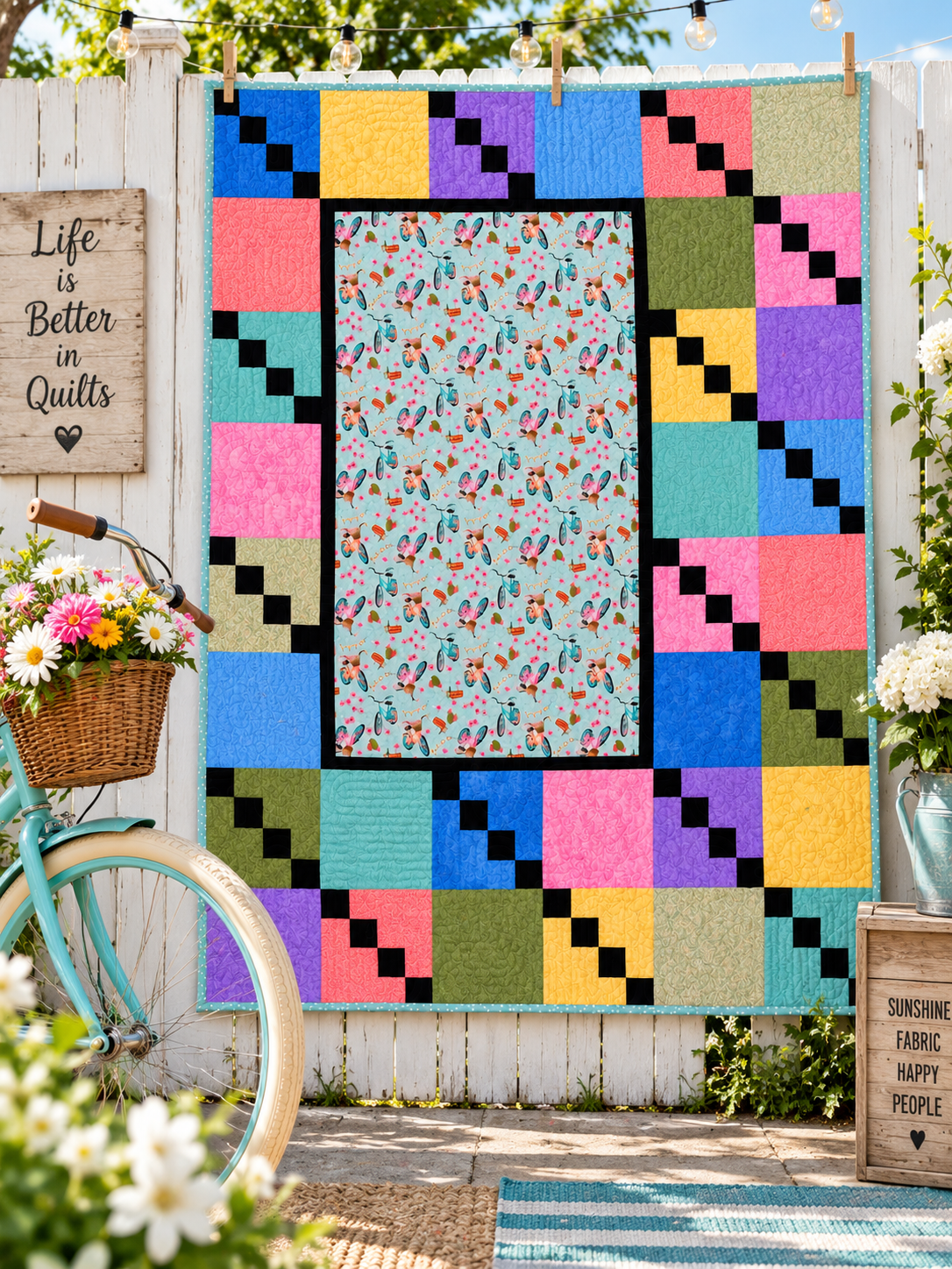 Morning Spring Kit 48" x 64"
