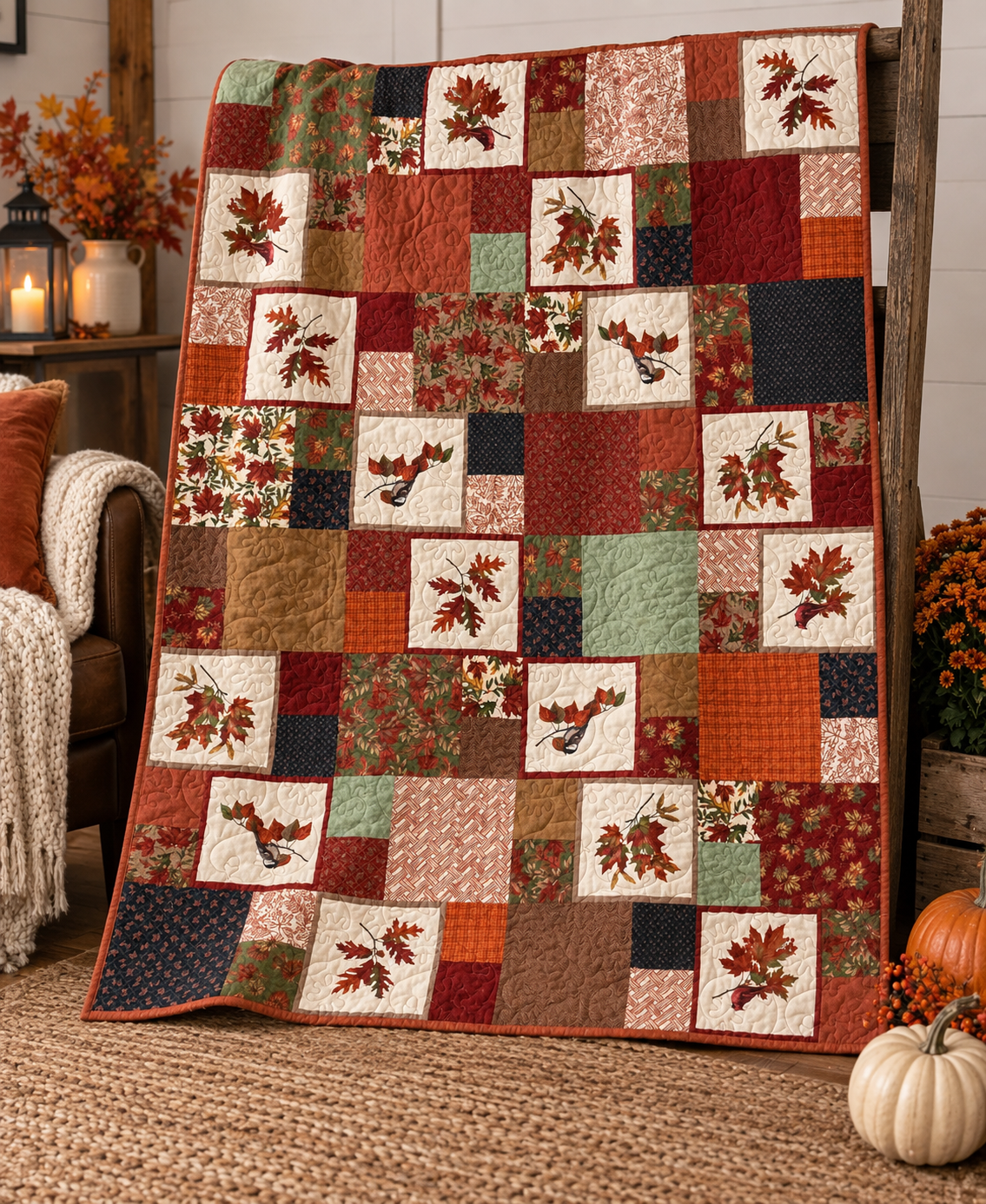 Vineyard Flannel Kit 54" x 72"