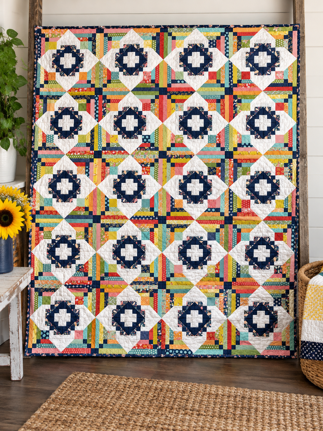 Radiant Wreaths Kit 64.5" x 80.5"