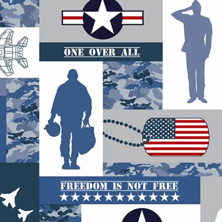 Digital 60" Cuddle Print Airmen