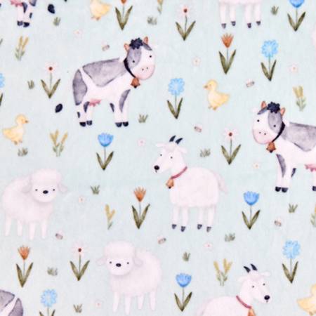 Multi Little Farm Digital Cuddle 60"