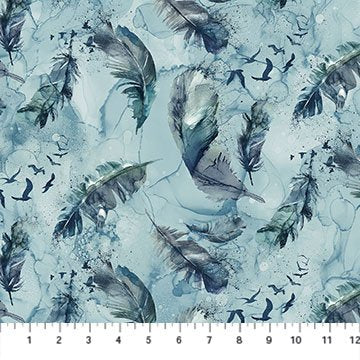 Soar Moody Blue Dk Feather