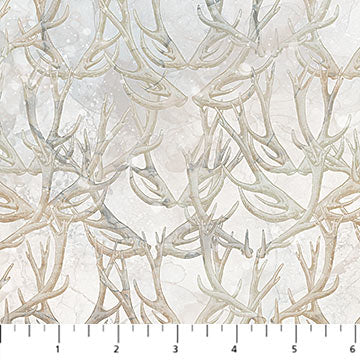 Highland View Antlers White Multi