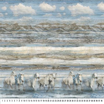 Running Free Horse Ombre