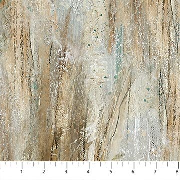 Shadow and Light Lt Brown Multi Distressed
