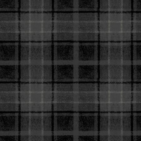 Holly Jolly Black Big Plaid Flannel