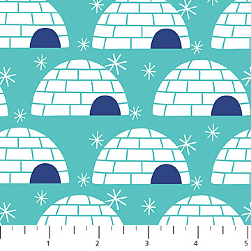 FROST BITE DK.TURQ Igloos Flannel