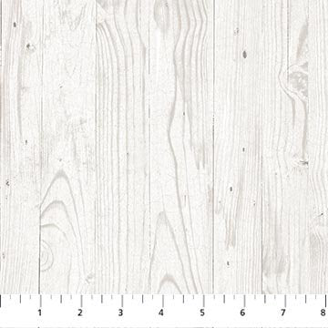Snow Much Fun Flannel Wood Grain