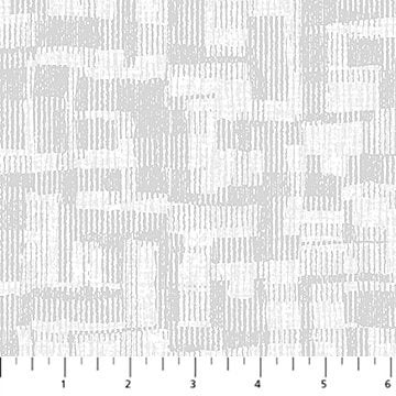 Urban Oasis Flannel White Abstract