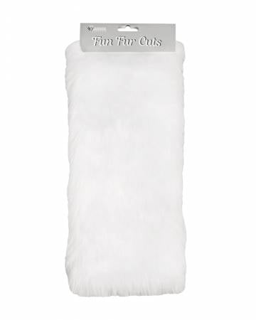 Fun Fur Cut 9x12 Short Pile Grizzly White