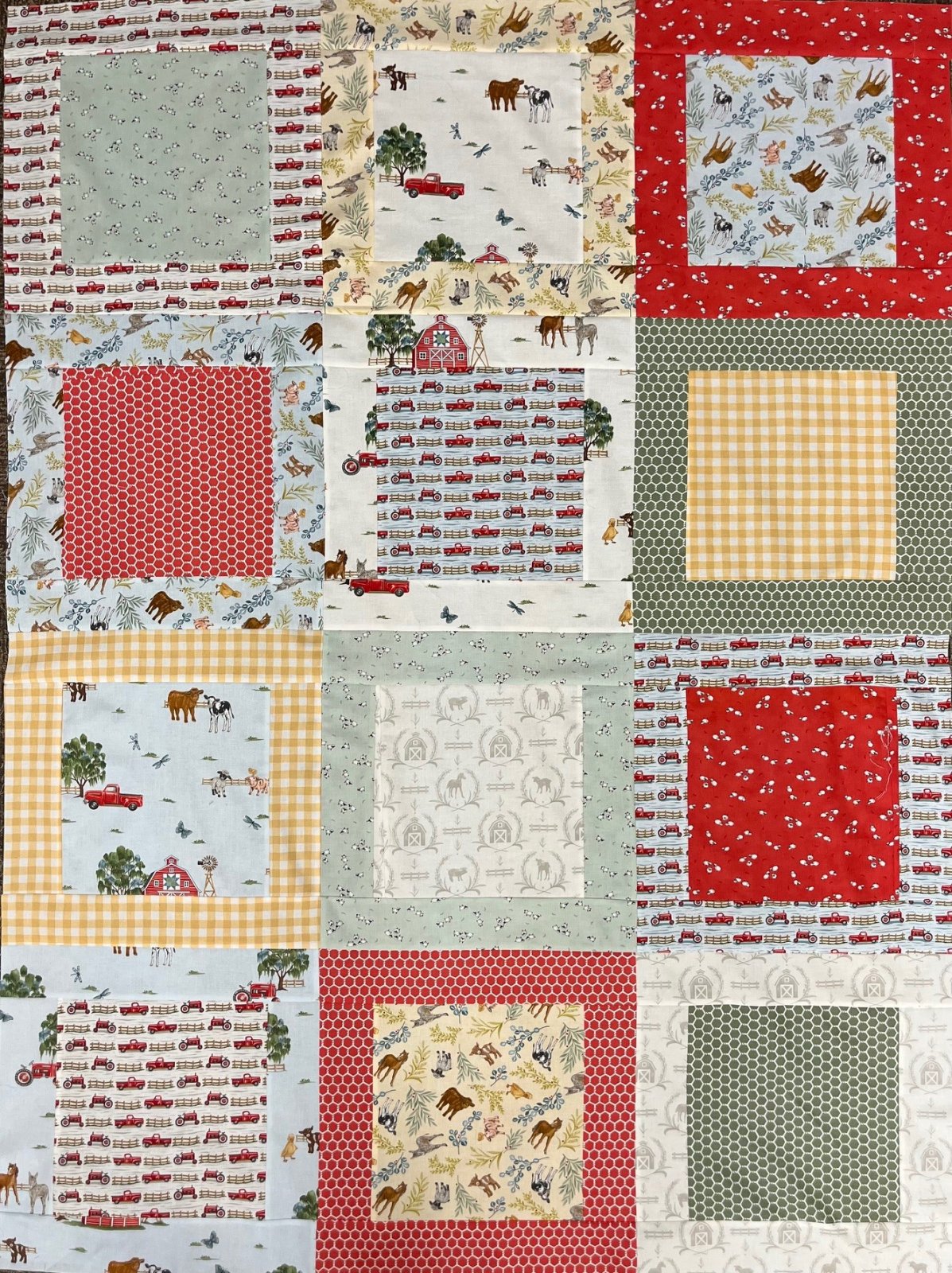 Fat Quarter Favorite Kit 45.5" x 60.5" Willow's Farm