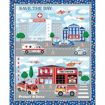 Save the Day Panel 36" x 44"