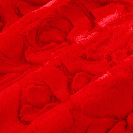 Scarlet Luxe Cuddle Demi Rose 60"