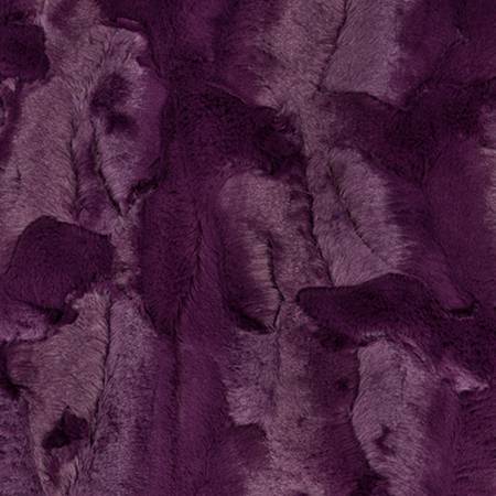 Berry Luxe 60" Cuddle Hide Embossed