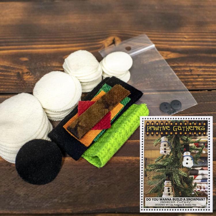 Do You Wanna Build A Snowmn Kit PRI 571 Primitive Gatherin#1