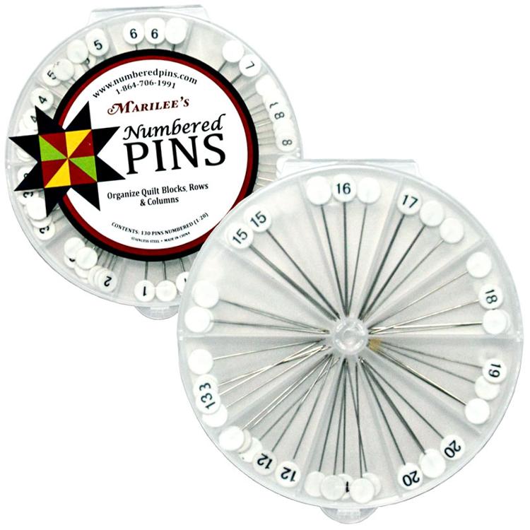 Numbered Pins 130 Marilees#1