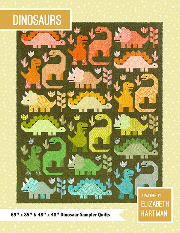 Dinosaurs G EH 058 Patterns By Elizabe#1