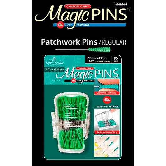 Magic Pins Patchwork Reg 50ct 219799 Taylor Seville#1