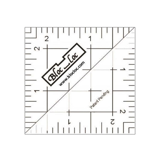 Bloc Loc Half Square Triangle Ruler 2.5" HST
