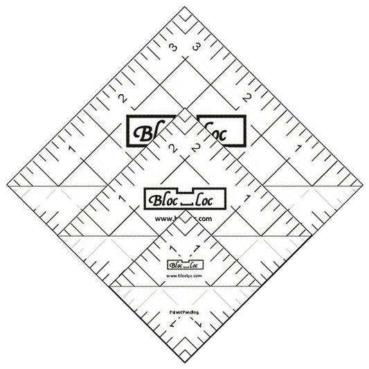 Half Square Triangle Ruler Set4 HST S4 Bloc Loc#1