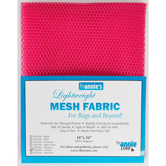 Mesh Fabric 18"x54" Lipstick SUP209 LIPSTICK By Annie#1