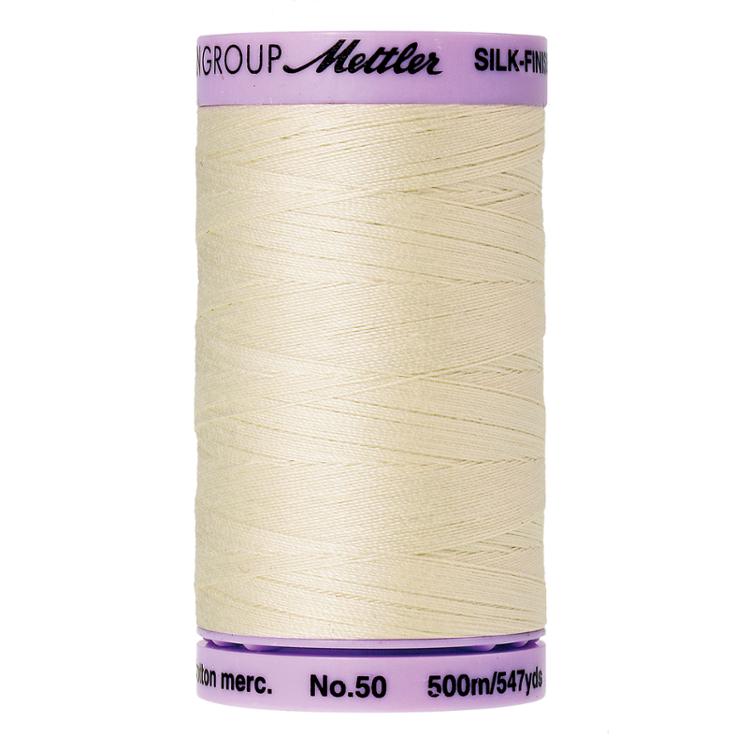 Silk Finish 50wt Antique White 9104 3612 Mettler#5