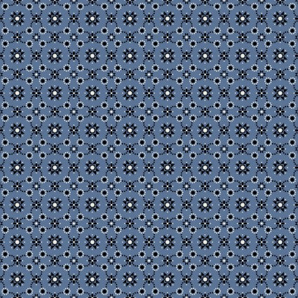 Quiltin' Cowgirls Blue Bandana