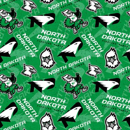 UND Fighting Hawks Tone on Tone Cotton