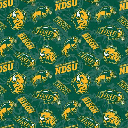 NDSU Bison Tone on Tone Cotton