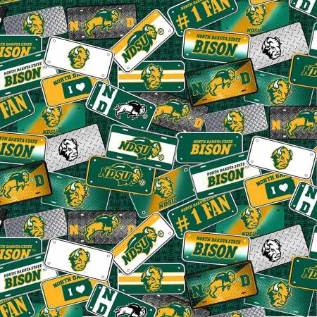 NDSU Bison License Plates