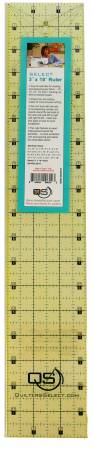 Quilter's Select Non-Slip Ruler 3in x 18in