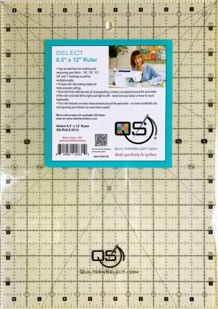 Quilter's Select Non-Slip Ruler 8-1/2in x 12in
