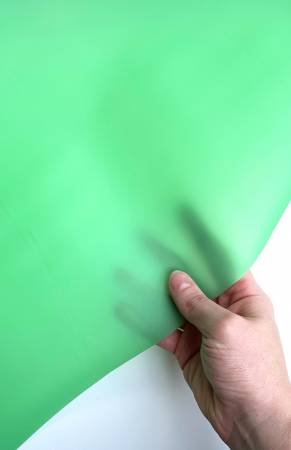 Green Jelly Vinyl Approx 17.5x53"