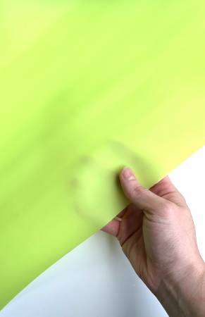 Lime Jelly Vinyl Approx 17.5x53"