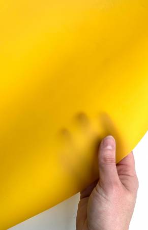 Yellow Jelly Vinyl Approx 17.5x53"